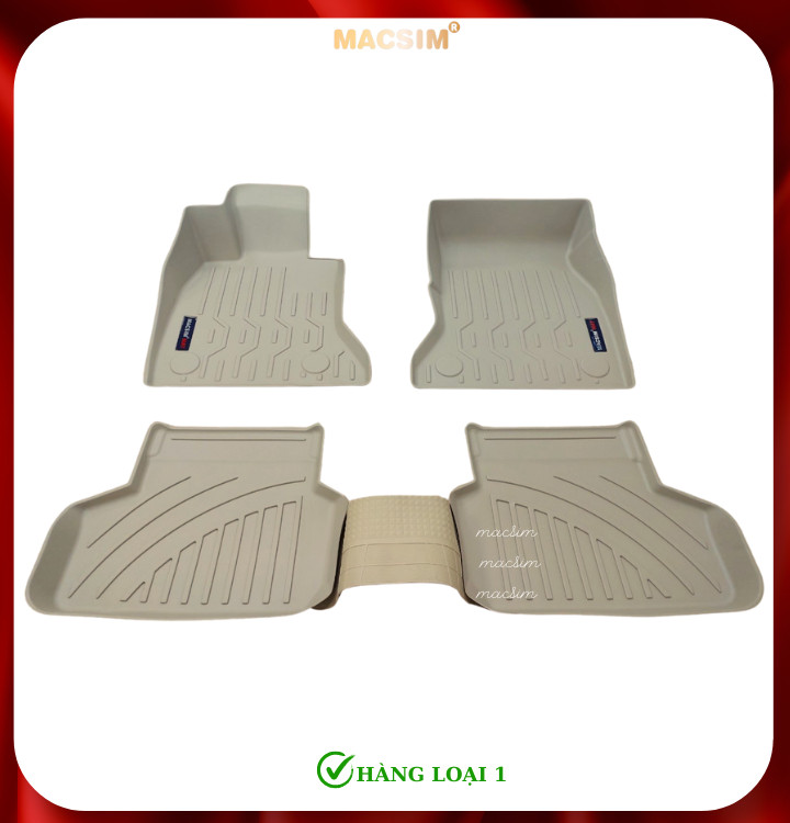 Thảm lót sàn xe ô tô VinFast Lux A 2017-đến nay Nhãn hiệu Macsim chất liệu nhựa TPV cao cấp