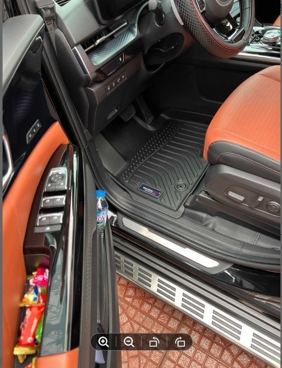 Thảm lót sàn ô tô Kia Carnival 2022   Macsim - TPE chuẩn phom, dễ vệ sinh (Mã 01)