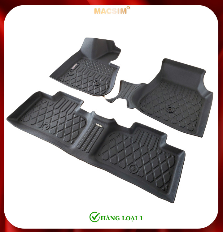 Thảm lót sàn ô tô Vinfast VF6  Macsim - Tpe chuẩn phom, Sử dụng lâu dài (Mã 01)