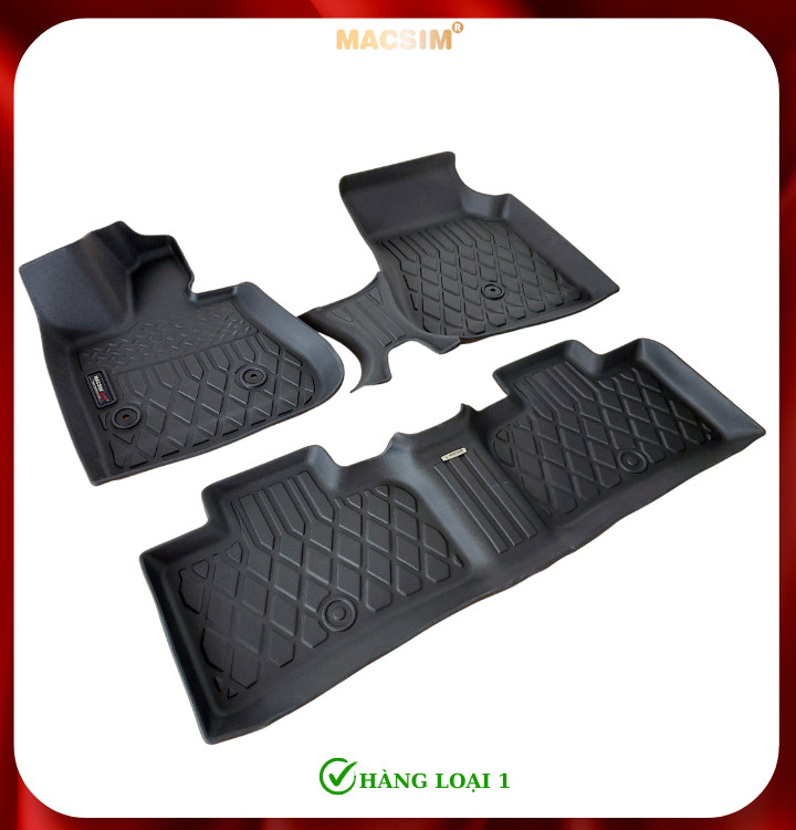 Thảm lót sàn ô tô Vinfast VF6  Macsim - Tpe chuẩn phom, Sử dụng lâu dài (Mã 01)