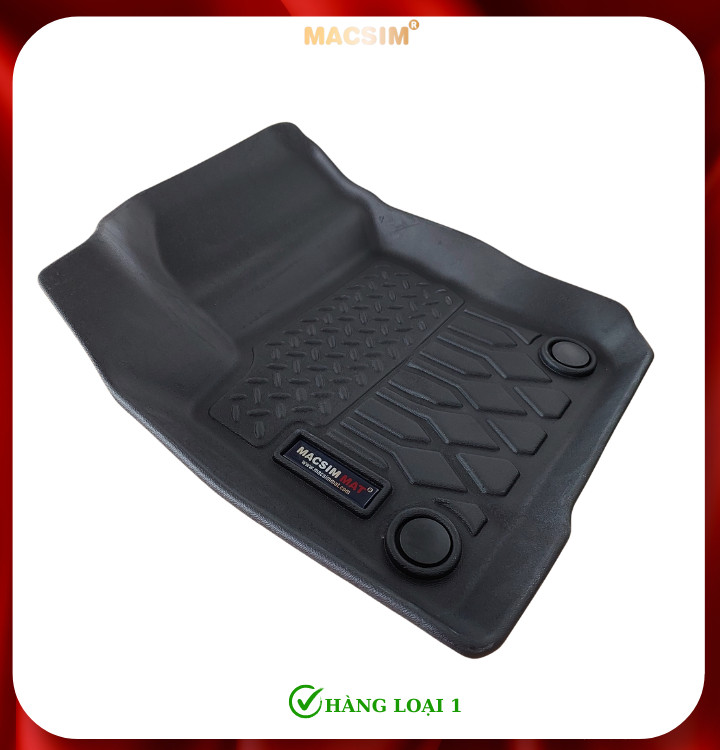 Thảm lót sàn ô tô Ford Focus 2012-nay Macsim - Tpe chuẩn phom, dễ vệ sinh (Mã 01)