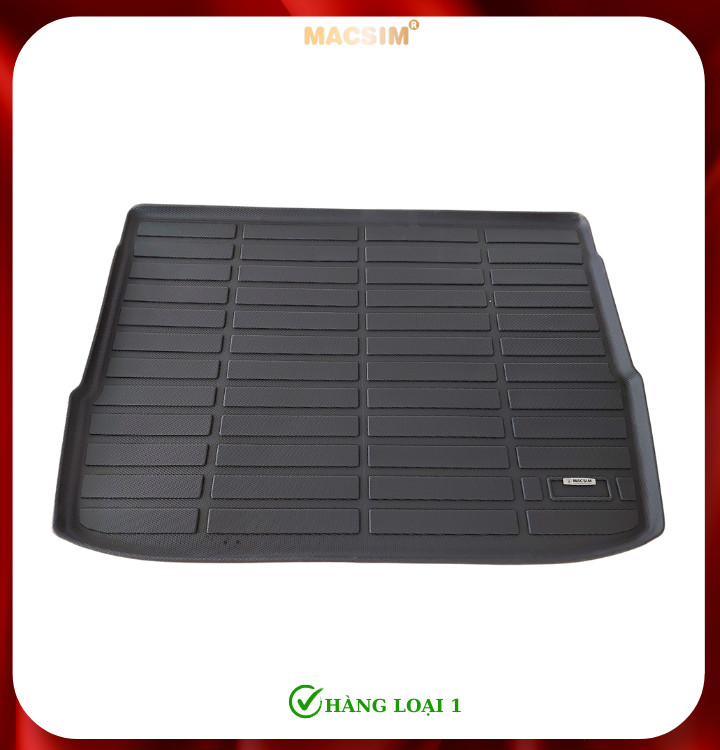 Thảm lót cốp xe ô tô Mitsubishi XFORCE nhãn hiệu Macsim chất liệu TPE cao cấp màu đen