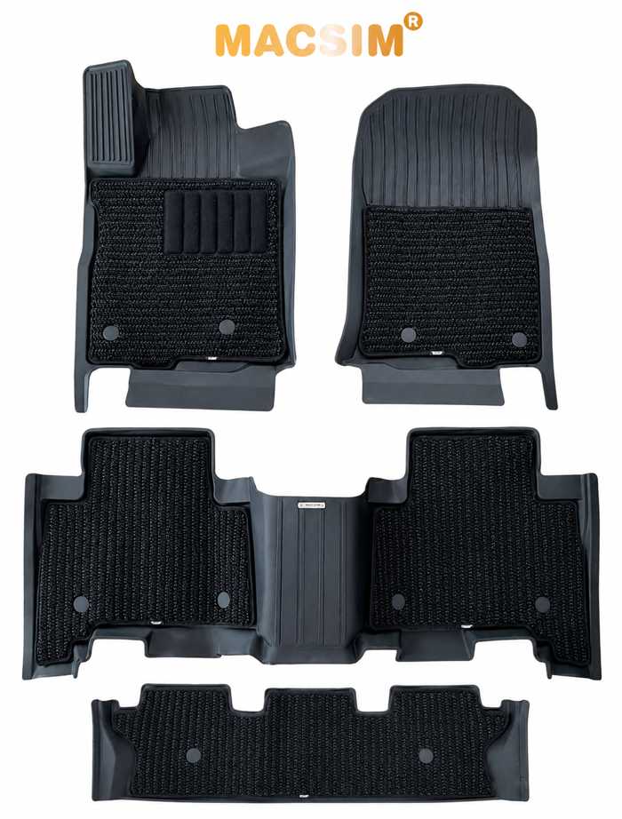 Thảm Sàn Ô Tô Toyota Prado 2010-2023 Macsim 3W 2 lớp