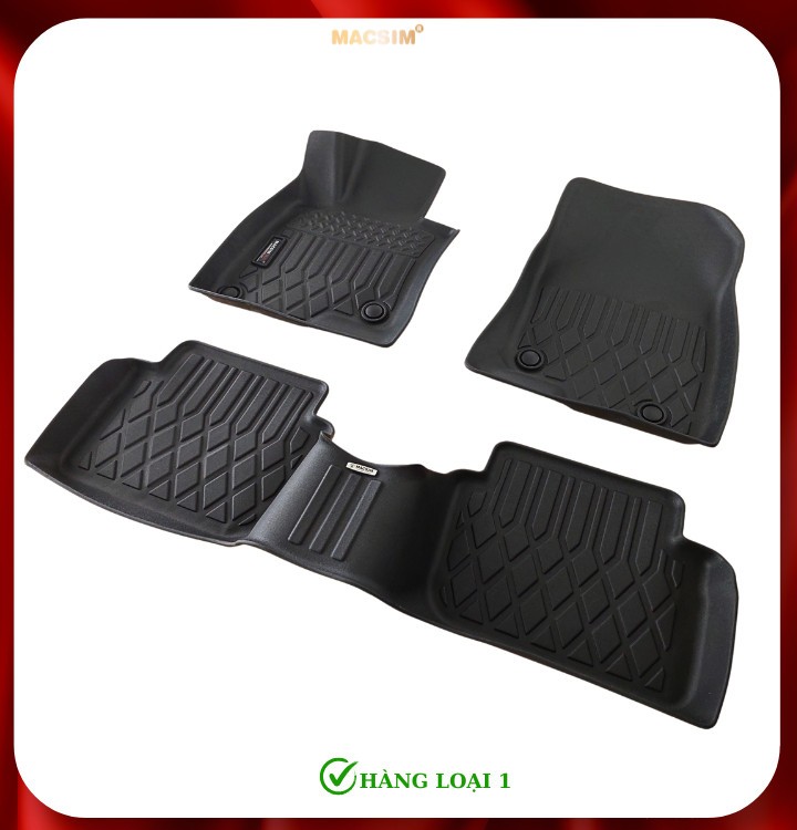 Thảm lót sàn ô tô Mazda 3 2014-2019  Macsim - TPE chuẩn phom, Sử dụng lâu dài (Mã 01)