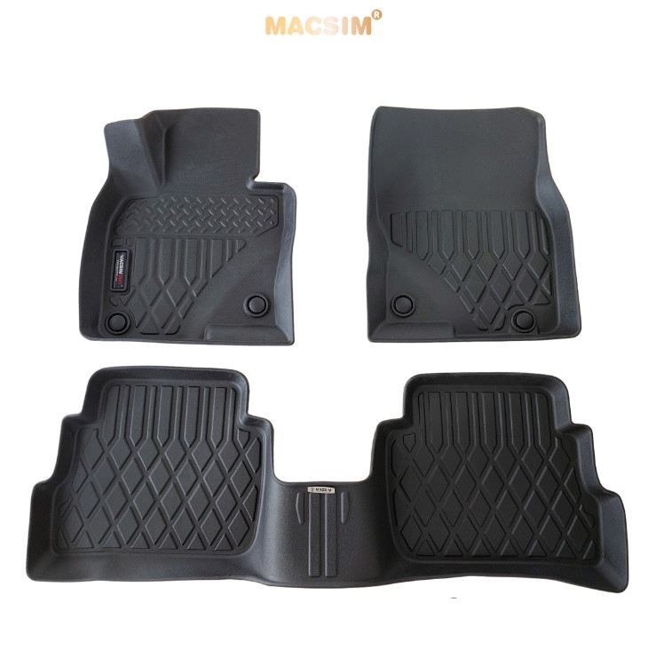 Thảm lót sàn sd1 Mazda CX5 2017- nay ( quả trám) nhãn hiệu Macsim- chất liệu tpe cao cấp