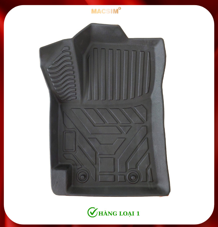 Thảm lót sàn ô tô xe Hyundai i10 2014-2021 (sd) nhãn hiệu Macsim - chất liệu tpe cao cấp