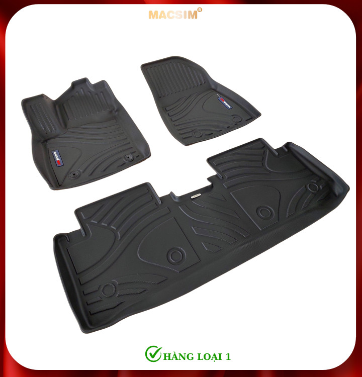 Thảm lót sàn xe ô tô BYD Seal Nhãn hiệu Macsim chất liệu nhựa TPE cao cấp màu đen