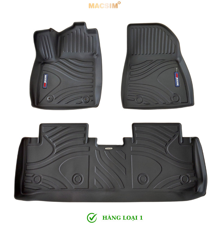 Thảm lót sàn xe ô tô BYD Seal Nhãn hiệu Macsim chất liệu nhựa TPE cao cấp màu đen
