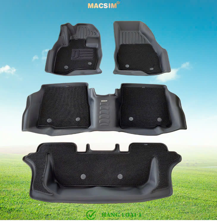 Thảm qd 2 lớp Ford Explorer 2011-2019 nhãn hiệu Macsim  chất liệu TPV