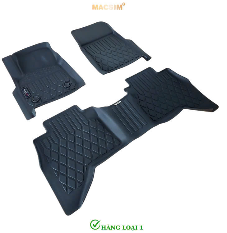 Thảm lót sàn trám sd1 xe ô tô Isuzu D-max 2020 - nay Nhãn hiệu Macsim