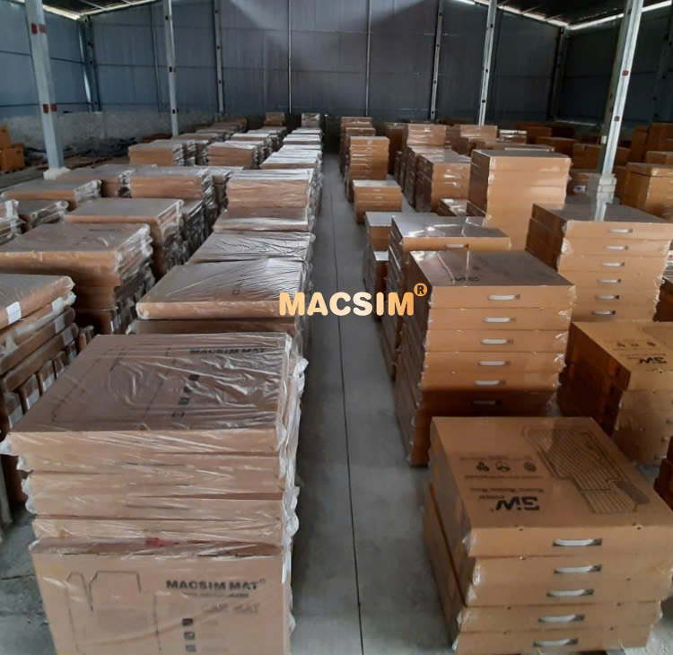 Thảm lót cốp ô tô Ford Explorer (2020-Nay) MACSIM màu be (D0513) – TPV cao cấp, chuẩn form, bền bỉ (mã 05)