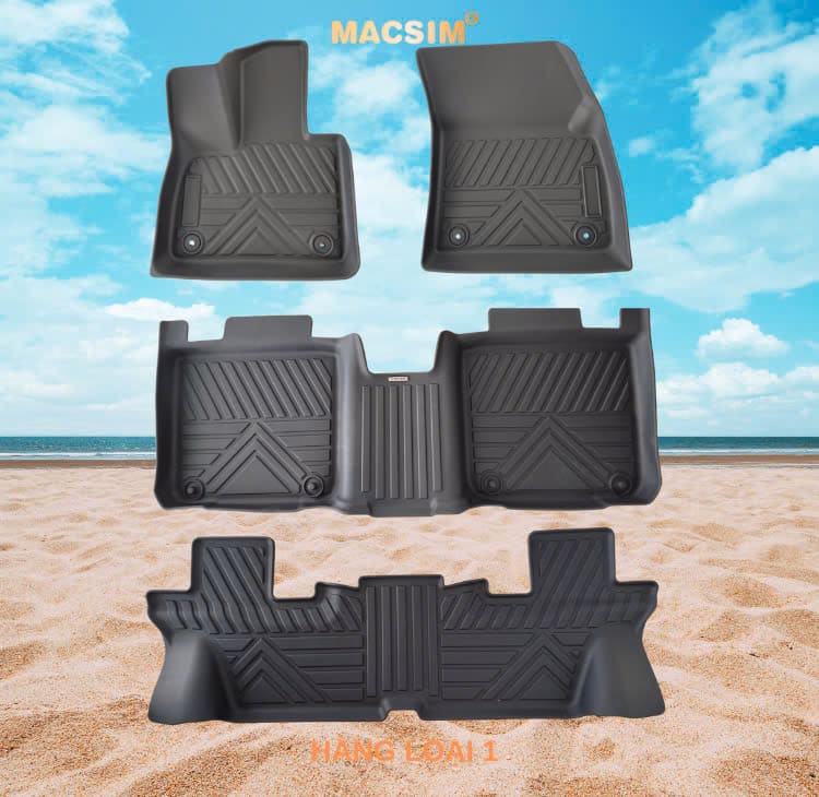 Thảm lót sàn ô tô TPE xe Vinfast VF9- 7 chỗ (Mã 03)
