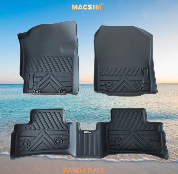 Thảm lót sàn 1 lớp sd3 Toyota Yaris 2023+ Nhãn hiệu Macsim