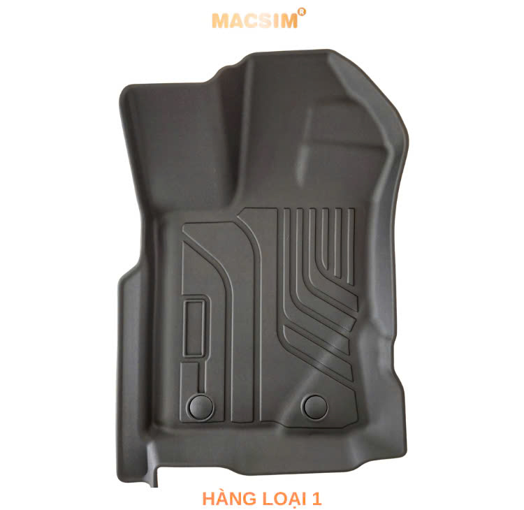 Thảm lót sàn ô tô Ford Ranger 2022+ Macsim - Tpe chuẩn phom, Sử dụng lâu dài (Mã 03)