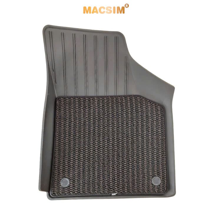 Thảm lót chân ô tô Volkswagen Teramont 3W 2 lớp