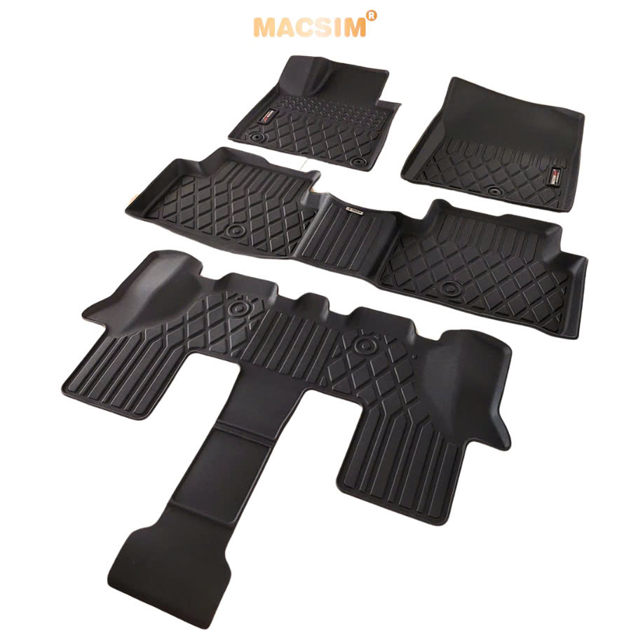 Thảm lót sàn ô tô Kia Sorento 2021+ Macsim - Tpe chuẩn phom, Sử dụng lâu dài (Mã 01)