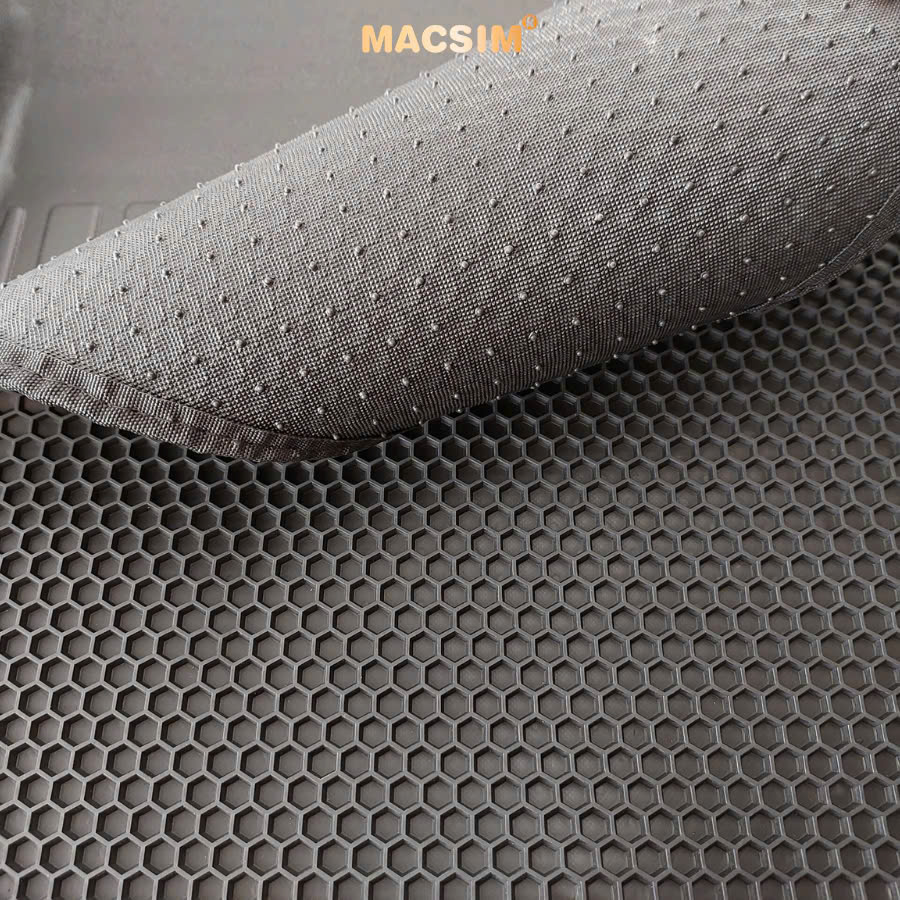 Thảm Lót Sàn Ô Tô Huyndai i10 (2014-2021) Macsim – 2 Lớp cao su đen, Chuẩn Phom, Sử dụng lâu dài (Mã 03)
