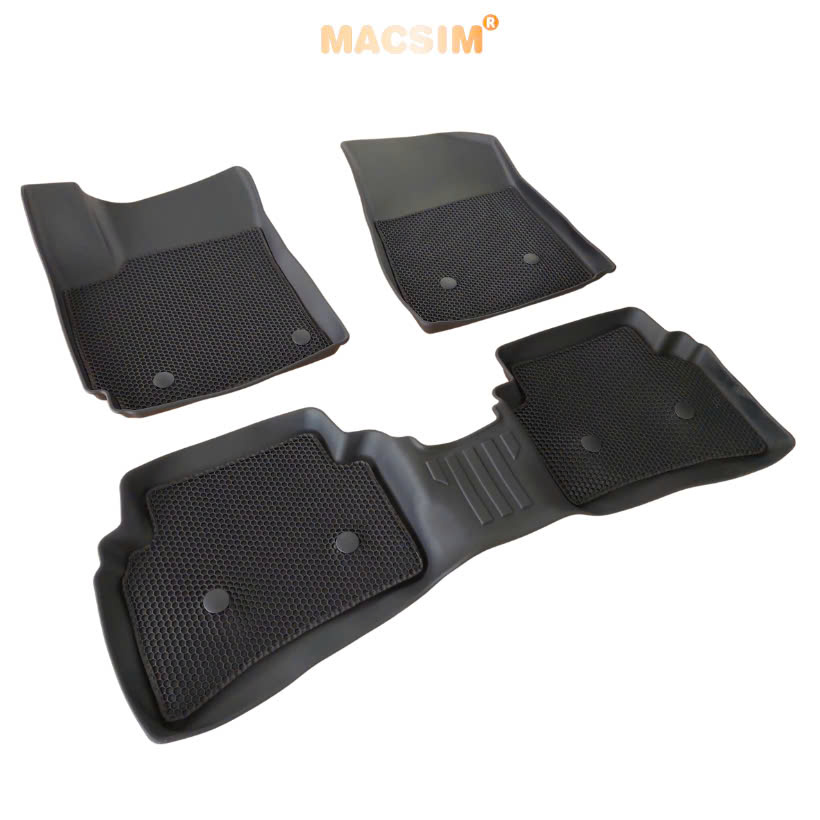 Thảm Lót Sàn Ô Tô Huyndai Venue Macsim – 2 Lớp cao su, Chuẩn Phom, Dễ Vệ Sinh(Mã 03)