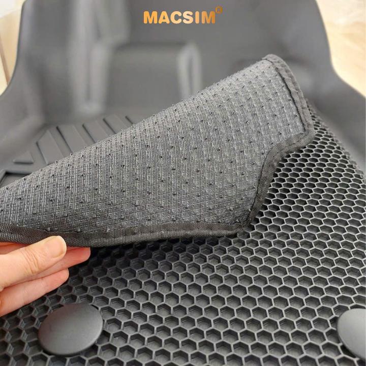 Thảm Lót Sàn Ô Tô Ford Everest 2005–2015 Macsim – 2 Lớp cao su, Chuẩn Phom, Dễ Vệ Sinh(Mã 03)