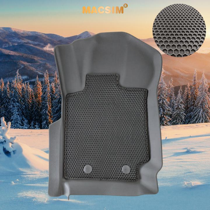 Thảm Lót Sàn Ô Tô Ford ranger (2012-2021) Macsim – 2 Lớp cao su, Chuẩn Phom, Dễ Vệ Sinh(Mã 03)