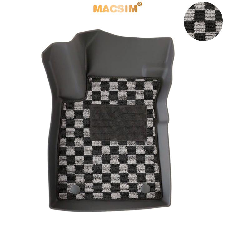 Thảm lót sàn ô tô  MG ZS Macsim – Ca rô, chuẩn phom, Sử dụng lâu dài (Mã 03)