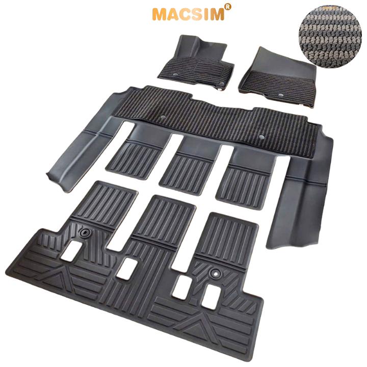 Thảm Lót Sàn Ô Tô Kia Carnival 2022+Macsim – Dệt thô chuẩn phom, dễ vệ sinh (Mã 03)