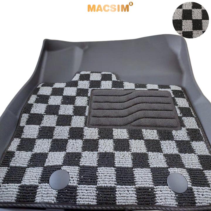 Thảm lót sàn ô tô  Toyota Avanza 2022+ Macsim – Ca rô, chuẩn phom, dễ vệ sinh (Mã 03)