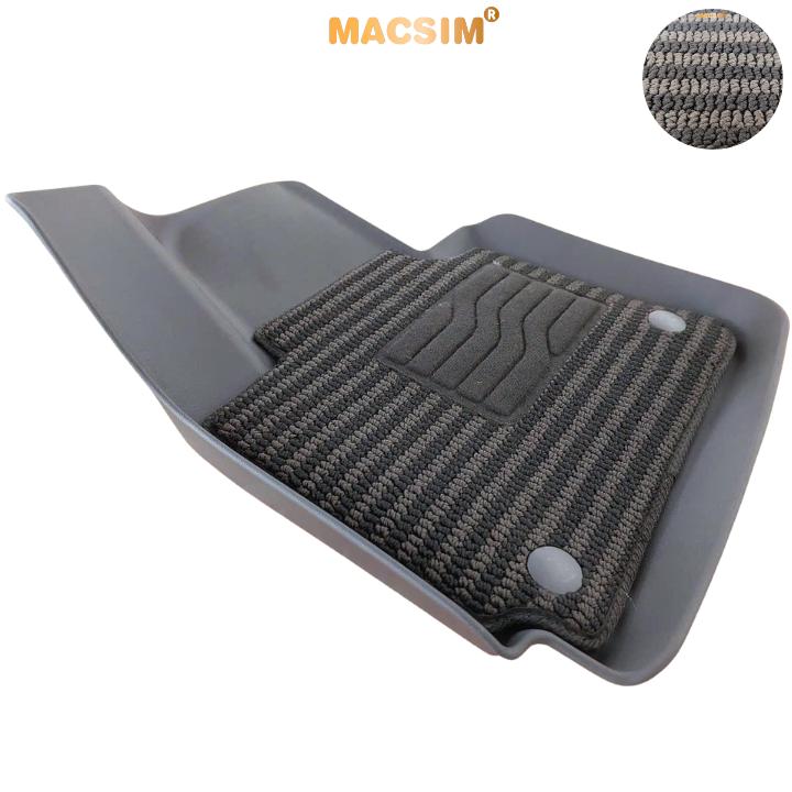 Thảm Lót Sàn Ô Tô Kia rondo Macsim – Dệt thô chuẩn phom, dễ vệ sinh (Mã 03)