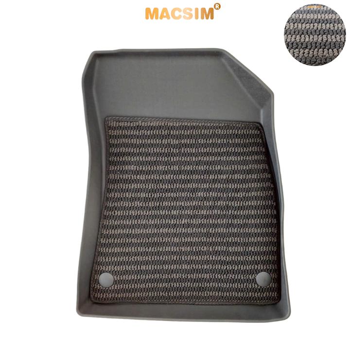 Thảm Lót Sàn Ô Tô Kia Carens 2023+ Macsim – Dệt thô chuẩn phom, dễ vệ sinh (Mã 03)