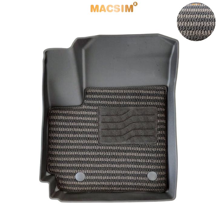 Thảm Lót Sàn Ô Tô Kia Carens 2023+ Macsim – Dệt thô chuẩn phom, dễ vệ sinh (Mã 03)