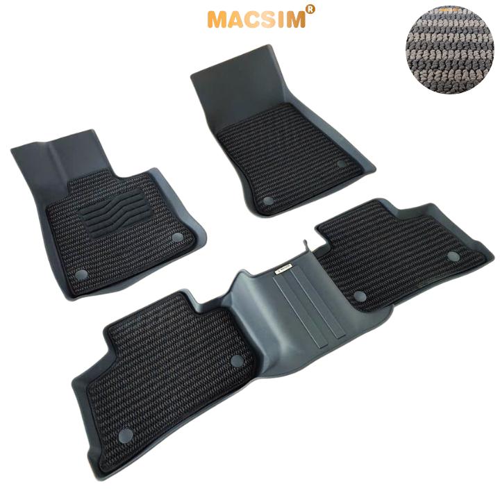 Thảm Lót Sàn Ô Tô Mercedes GLC 2023+ Macsim – Dệt thô chuẩn phom, Sử dụng lâu dài (Mã 03)