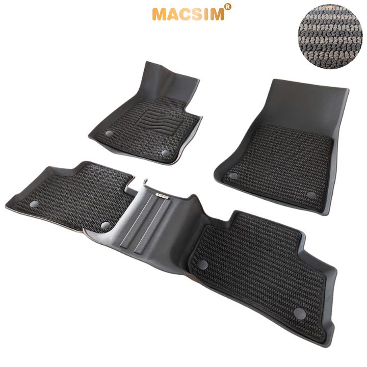 Thảm Lót Sàn Ô Tô Mercedes GLC 2023+ Macsim – Dệt thô chuẩn phom, Sử dụng lâu dài (Mã 03)