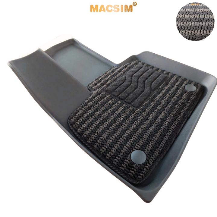 Thảm Lót Sàn Ô Tô Vinfast VF9 7 bản 7 chỗ Macsim – Dệt thô chuẩn phom, Sử dụng lâu dài (Mã 03)