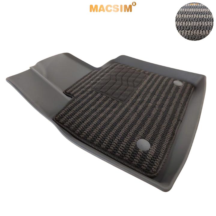 Thảm Lót Sàn Ô Tô Huyndai Santafe (2019-2023) Macsim – Dệt thô chuẩn phom, Sử dụng lâu dài (Mã 03)