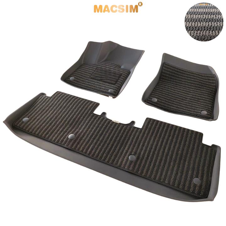 Thảm Lót Sàn Ô Tô Peugoet 3008 Macsim – Dệt thô chuẩn phom, dễ vệ sinh (Mã 03)