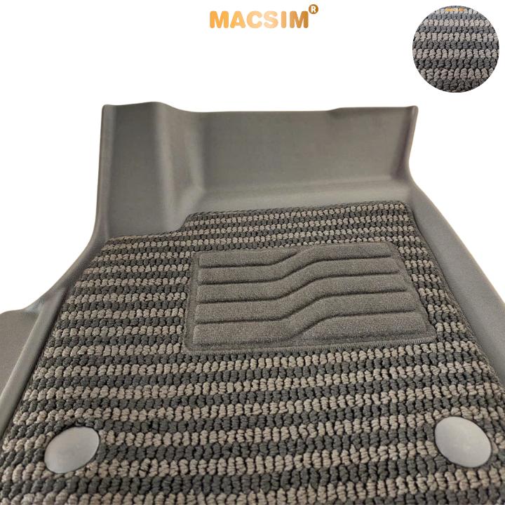 Thảm Lót Sàn Ô Tô Toyota Innova 2017-nay Macsim – Dệt thô chuẩn phom, dễ vệ sinh (Mã 03)