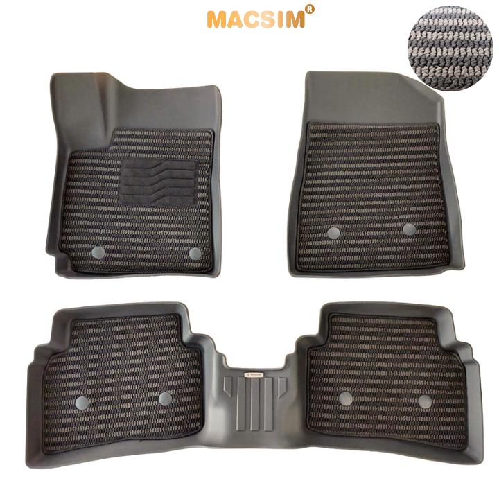 Thảm Lót Sàn Ô Tô Hyundai Venue 2022+ Macsim – Dệt thô chuẩn phom, dễ vệ sinh (Mã 03)