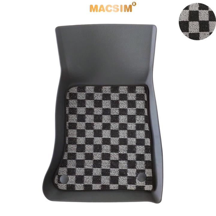 Thảm lót sàn ô tô Mercedes Glc 2023+ Macsim – Ca rô, chuẩn phom, Sử dụng lâu dài (Mã 03)