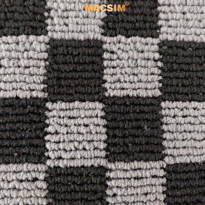 Thảm lót sàn ô tô  Ford Ranger 2023+ Macsim – Ca rô, chuẩn phom, Dễ Vệ Sinh (Mã 03)