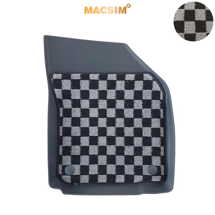 Thảm lót sàn ô tô  Suzuki Ertiga 2019+ Macsim – Ca rô, chuẩn phom, dễ vệ sinh (Mã 03)