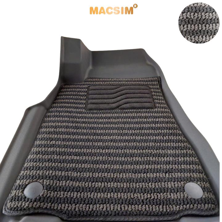 Thảm Lót Sàn Ô Tô Isuzu Dmax 2015-2021 Macsim – Dệt thô chuẩn phom, dễ vệ sinh (Mã 03)