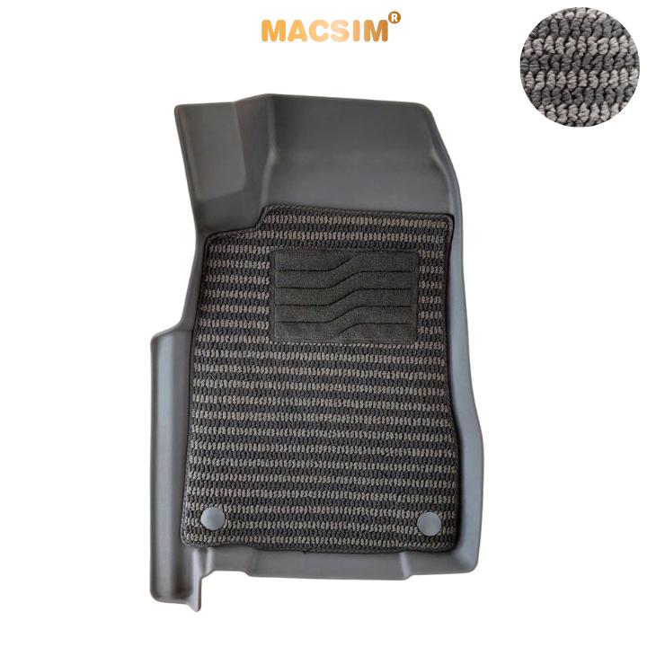 Thảm Lót Sàn Ô Tô Isuzu Dmax 2015-2021 Macsim – Dệt thô chuẩn phom, dễ vệ sinh (Mã 03)