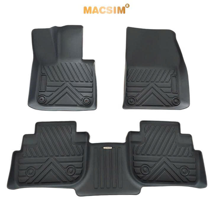 Thảm lót sàn ô tô Vinfast VF8 Macsim - Tpe chuẩn phom, Sử dụng lâu dài (Mã 03)