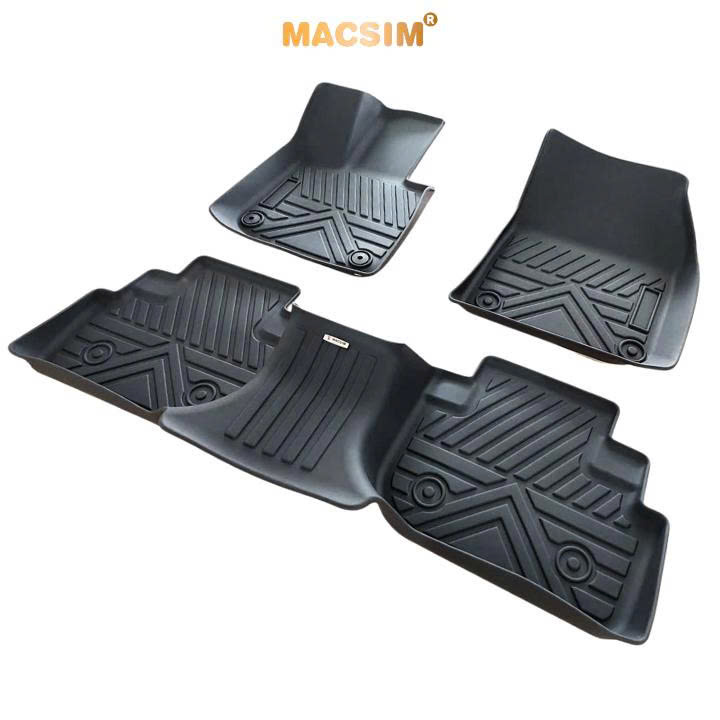 Thảm lót sàn ô tô Vinfast VF8 Macsim - Tpe chuẩn phom, Sử dụng lâu dài (Mã 03)