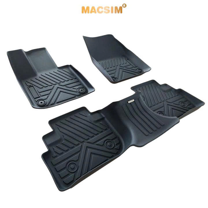 Thảm lót sàn ô tô Vinfast VF8 Macsim - Tpe chuẩn phom, Sử dụng lâu dài (Mã 03)