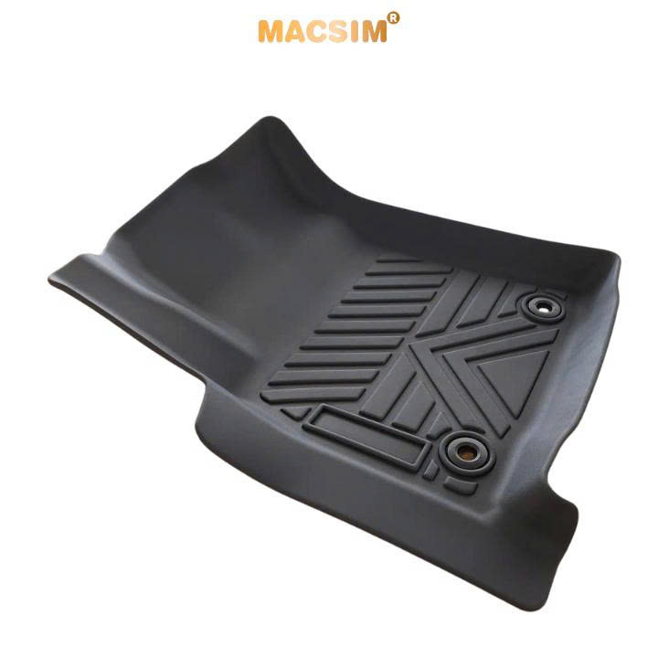 Thảm lót sàn ô tô Toyota Hilux 2015 - 2025 Macsim - Tpe chuẩn phom, dễ vệ sinh (Mã 03)