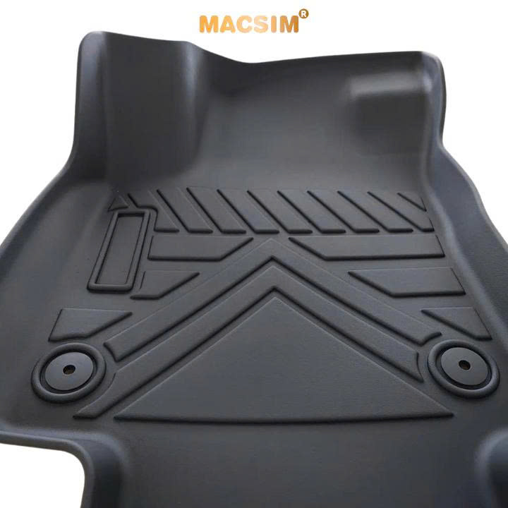 Thảm lót sàn ô tô Volkswagen Viloran Macsim - Tpe chuẩn phom, dễ vệ sinh (Mã 03)