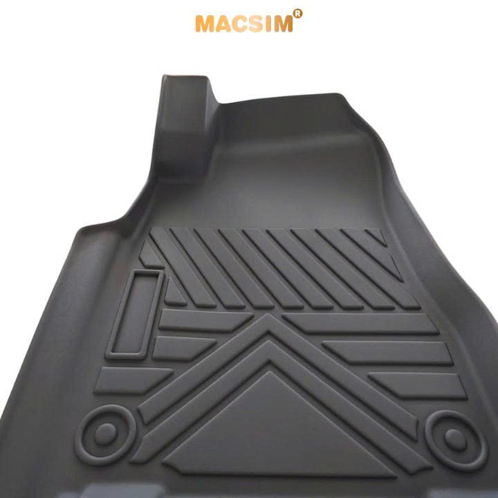 Thảm lót sàn ô tô Isuzu Dmax 2015-2020 Macsim - Tpe chuẩn phom, dễ vệ sinh (Mã 03)