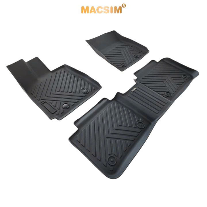 Thảm lót sàn ô tô Byd HAN Macsim - Tpe chuẩn phom, Sử dụng lâu dài (Mã 03)
