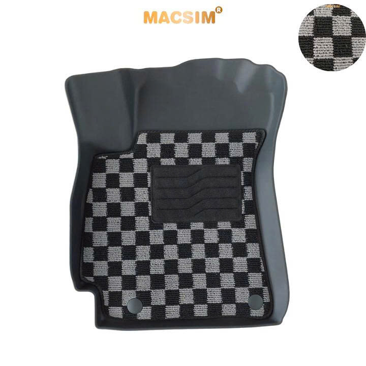 Thảm lót sàn ô tô Huyndai Elantra 2023+ Macsim – Ca rô, chuẩn phom, Sử dụng lâu dài (Mã 03)